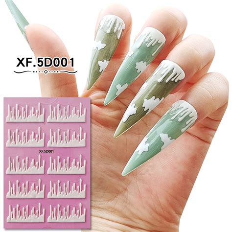 luxury brand nail stickers.